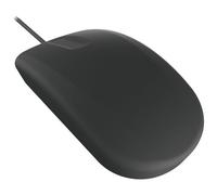 Contour Active Key Medical QuickClean AK-PMH3 - Standard Sized - souris - ergonomique - médical, conception hygiénique - droitiers et gauchers - optique - 3 boutons - filaire - USB - noir