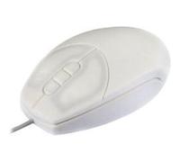 CHERRY Souris Contour Active Key Medical Small optique 5 boutons filaire USB, PS/2 blanc