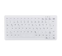 Contour Active Key MedicalKey AK-C4110 - Clavier - medical, hygienic design - mini - rétro-éclairé - USB - Allemand - blanc
