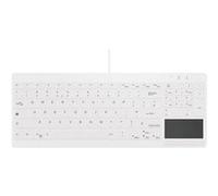 Contour Active Key MedicalKey AK-C7412 - Clavier - clavier hygiénique désinfectable - avec pavé tactile - USB - QWERTY - R.-U. - blanc Blanc G
