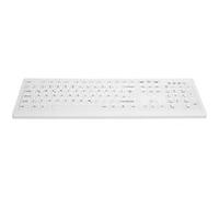 CHERRY AK-C8100F-FU1-W/FR clavier Bureau RF sans fil AZERTY Français Blanc