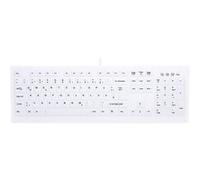 Active Key AK-C8100F Clavier USB Allemand Blanc