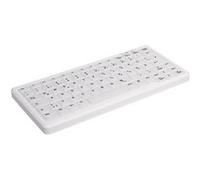 Contour Active Key MedicalKey ClassicClean AK-C4110 - Clavier - design médical et hygiénique - mini - rétro-éclairé - USB - Allemand - blanc Blanc G