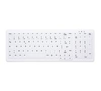 Contour Active Key MedicalKey ClassicClean AK-C7000 - Clavier - design médical et hygiénique - compact - sans fil - 2.4 GHz - Français - blanc