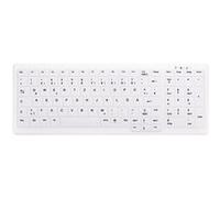 Contour Active Key MedicalKey ClassicClean AK-C7000 - Protège-clavier - membrane échangeable, conception hygiénique - compact - blanc - pour CompactKey AK-440; IndustrialKey AK-4100, AK-4400-G Blanc G