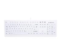 Contour Active Key MedicalKey ClassicClean AK-C8100 Sanitizable - Clavier - design médical et hygiénique - full size - USB - Allemand - blanc