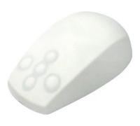 Contour Active Key MedicalMouse medium - Souris - droitiers et gauchers - laser - 5 boutons - sans fil - 2.4 GHz - récepteur sans fil USB - blanc