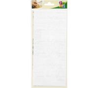 Contour Autocollant Peel Off's Joyeux Noël Blanc