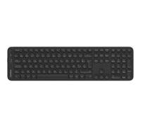 Contour Design – Clavier Balance sans fil, pleine taille, récepteur USB, FR, pavé numérique, Win/Mac