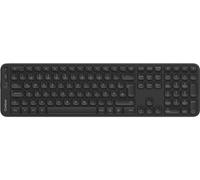 Contour Balance Keyboard | Full-Size Wireless Keyboard with USB Receiver | DE Layout | Numeric Keypad | Home and Office | for Windows and Mac