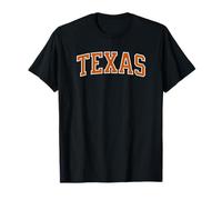 Contour Blanc Orange Texan T-Shirt