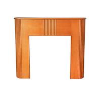 Contour de cheminée Cheminée électrique Poêle Manteau Surround Décorative En Bois Armoire Salon Vintage Maison Massif Buffet Ornement