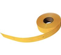 Contour de marquage en bande réfléchissante 3M 9832153 pour les surfaces rigides, microprismatique, flexible jaune brillant (fluorescent et réfléchissant) (L x