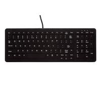 Contour Design Active Key AK-CB7000F clavier Bureau USB QWERTZ Allemand Noir
