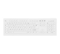 Contour Design Active Key Contour ClassicClean Clavier Médical Housse Amovible Full-Size Sans Fil Blanc C8100