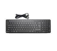Contour Design Clavier d'équilibre - Filaire, Design Ergonomique - Taille compacte, Inclinaison réglable pour Supporter la Fatigue du Poignet, Plug & Play PC/Mac - Noir