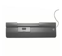 Contour Souris ergonomique SliderMouse Pro Slim – repose-poignet cuir végan – filaire