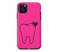 Contour esthétique de l'assistant Dentaire en Forme de cœur Coque pour iPhone 11 Pro Max