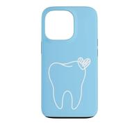 Contour esthétique de l'assistant Dentaire en Forme de cœur Coque pour iPhone 13 Pro
