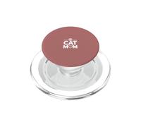 Contour Minimaliste en Forme de Patte de Chat PopSockets PopGrip pour MagSafe