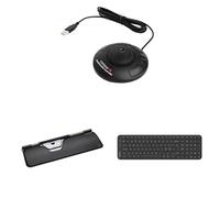 Contour Multimedia Controller Xpress + RollerMouse Red Plus sans Fil + Balance Keyboard sans Fil Compact AZERTY Pack