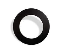 Contour noir PU pour jeu de fléchettes
