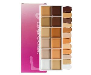 Contour Palette, Professional Cream Contour, Eye Concealer, Artist Use, Covering Dark Circles, for Women, Prom Bridal Parties, Date Work Travel, Under Eye Wedding, 42g