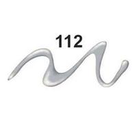 Contour peinture repositionnable pour vitres Creall Glass 80 ml - argent Argenté G