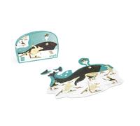 Contour Puzzle - Baleine Multicolor TU