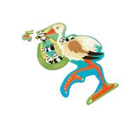 Contour Puzzle - Cicogne 24 Pièces Multicolore