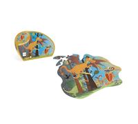 Contour puzzle - dragon 61 pièces multicolor TU