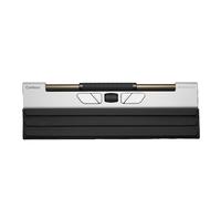 Contour RollerMouse Go - Souris Ergonomique centrée pour Le soulagement du Canal carpien | Compacte et idéale pour Les déplacements | Bluetooth et USB | Design ambidextre avec 5 Boutons