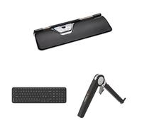 Contour RollerMouse Red Plus sans Fil + Balance Keyboard sans Fil Compact AZERTY + Laptop Stand Pack