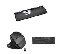 Contour sans Fil RollerMouse Red Plus + Unimouse gaucher + Balance Keyboard Compact AZERTY Pack