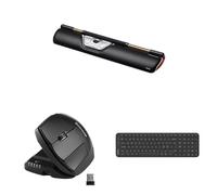 Contour sans Fil RollerMouse Red + Unimouse gaucher + Balance Keyboard Compact AZERTY Pack