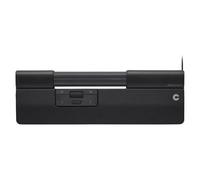 Contour Souris ergonomique SliderMouse Pro Slim – repose-poignet cuir végan – filaire