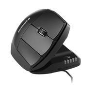CT CDUMBK21001 - Souris (Mouse), câble, noir, Unisouris, pour droitiers