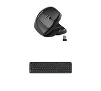 Contour Unimouse sans Fil droitier + Balance Keyboard sans Fil Grand Format AZERTY Pack