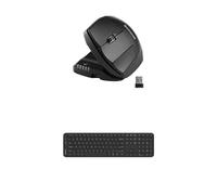 Contour Unimouse sans Fil gaucher + Balance Keyboard sans Fil Grand Format AZERTY Pack