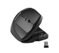 Contour Unimouse Souris Ergonomique | Inclinaison réglable de 35° à 70°, 6 Boutons programmables, Repose-Pouce pour soulager Les douleurs au Poignet | Plug & Play pour Mac et PC - sans Fil - Droitier