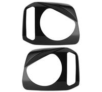 Contours de phares arrières 2 Pièces De Cache-phares Avant Noirs En ABS Pour Suzuki Pour Jimny 2007-2017 SP Protection de feu arrière