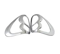 Contours de phares arrières Accessoires De Feux Arrière Chromés Noirs En ABS Pour Mitsubishi L200 Pour Triton 2006-2014 - Pièces Détachées Pour Capot Et Pick-up Couvercle De Feu ère(CHROME)