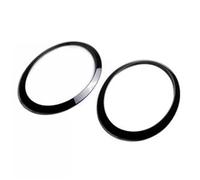 Contours de phares arrières Bague De Garniture De Phare Arrière Noir Brillant Pour Mini Pour Cooper F55 F56 F57 63218495332 51137300632 Protecteur De Feu ère(4pcs)