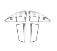 Contours de phares arrières Cache De Feu Arrière En ABS Pour Toyota Pour Innova 2016-2019 - Élément De Décoration Extérieure Protecteur De Feu ère(Argent Chrome)