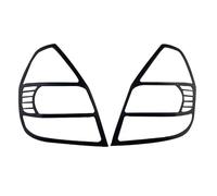 Contours de phares arrières Cache De Feu Arrière Voiture ABS Chromé Noir Mat Pour Fit Pour Jazz 2003-2007 - Autocollants Et Accessoires Auto Cache feu arrière(Matte Black)