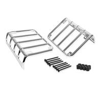 Contours de phares arrières Couvercle De Feu Arrière De Voiture Protection Tige Protection Pour Jeep Pour Wrangler JK 07-17 Feu De Freinage Arrière Automatique Capot Couvercle de Feu Arrière(Chrome)