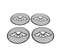 Contours de phares arrières Couvercle De Feu Arrière En Acier Inoxydable Pour Chevy Pour Corvette C6 2005-2013 Accessoires De Modification De Voiture Protecteur De Feu ère(Style 3 Silver)