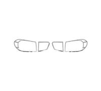 Contours De Phares Arrières Couvercle Feu Arrière Chromé ABS, Garniture Décoration Feu Arrière Accessoires Protection Lunette Pour VW Pour Tiguan 2013-2016 Cache Feu Arrière