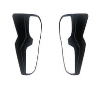 Contours de phares arrières Enjoliveur De Feu Arrière Chromé Argenté Pour Isuzu Pour D-Max Modèles 2021 2022 2023 2024 Couvercle De Feu ère(Matte Black)