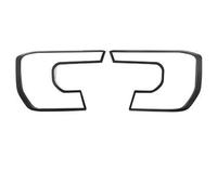 Contours de phares arrières Enjoliveur De Phare Pour Ford Pour Ranger T9 2023-2024 Bandeau De Phare Avant Cadre De Feux Arrière Accessoires Auto couvercle de feu(Matte black front)